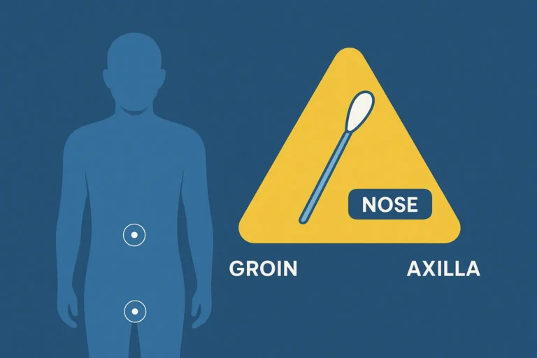The Golden Triangle of Screening: Why the 3-Site MRSA Swab is Essential for Your Health
