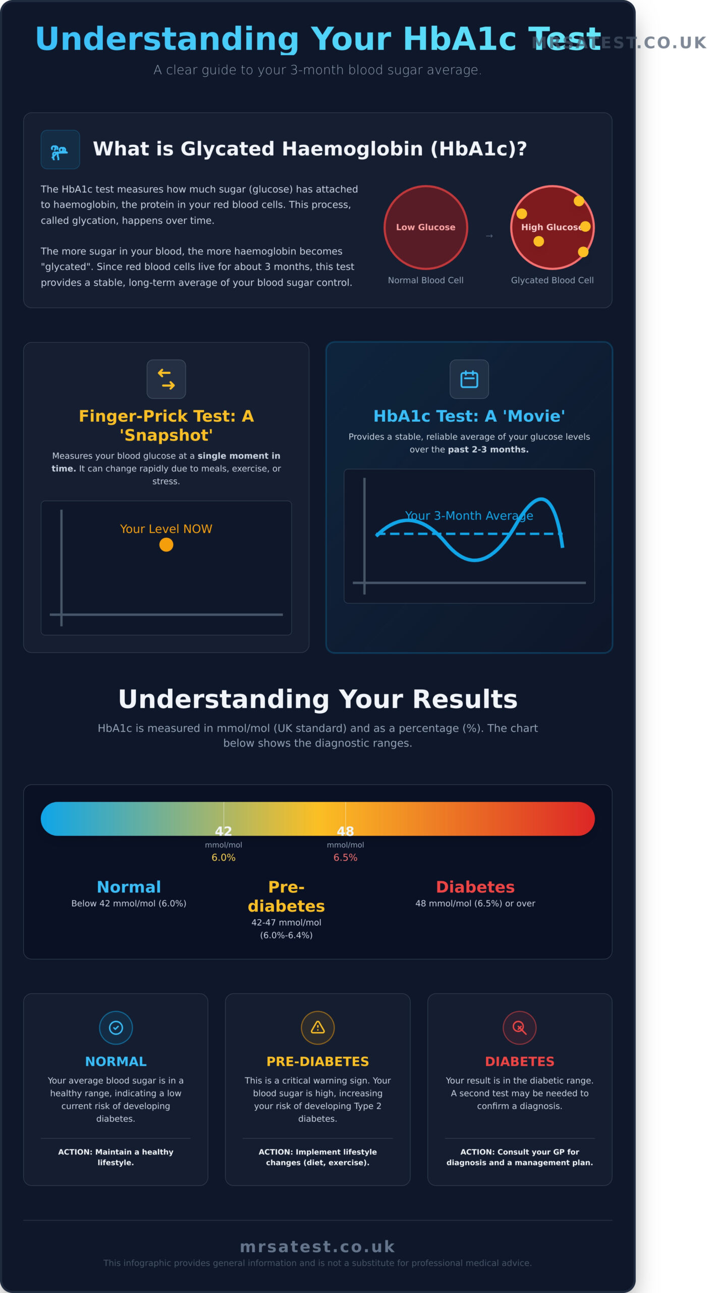 HbA1c Blood Test: A Complete Guide to Understanding Your Results - Infographic