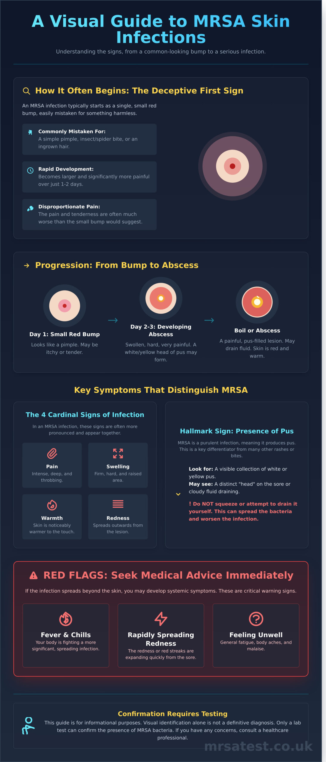 Is This Rash MRSA? A Guide to Identifying the Warning Signs - Infographic