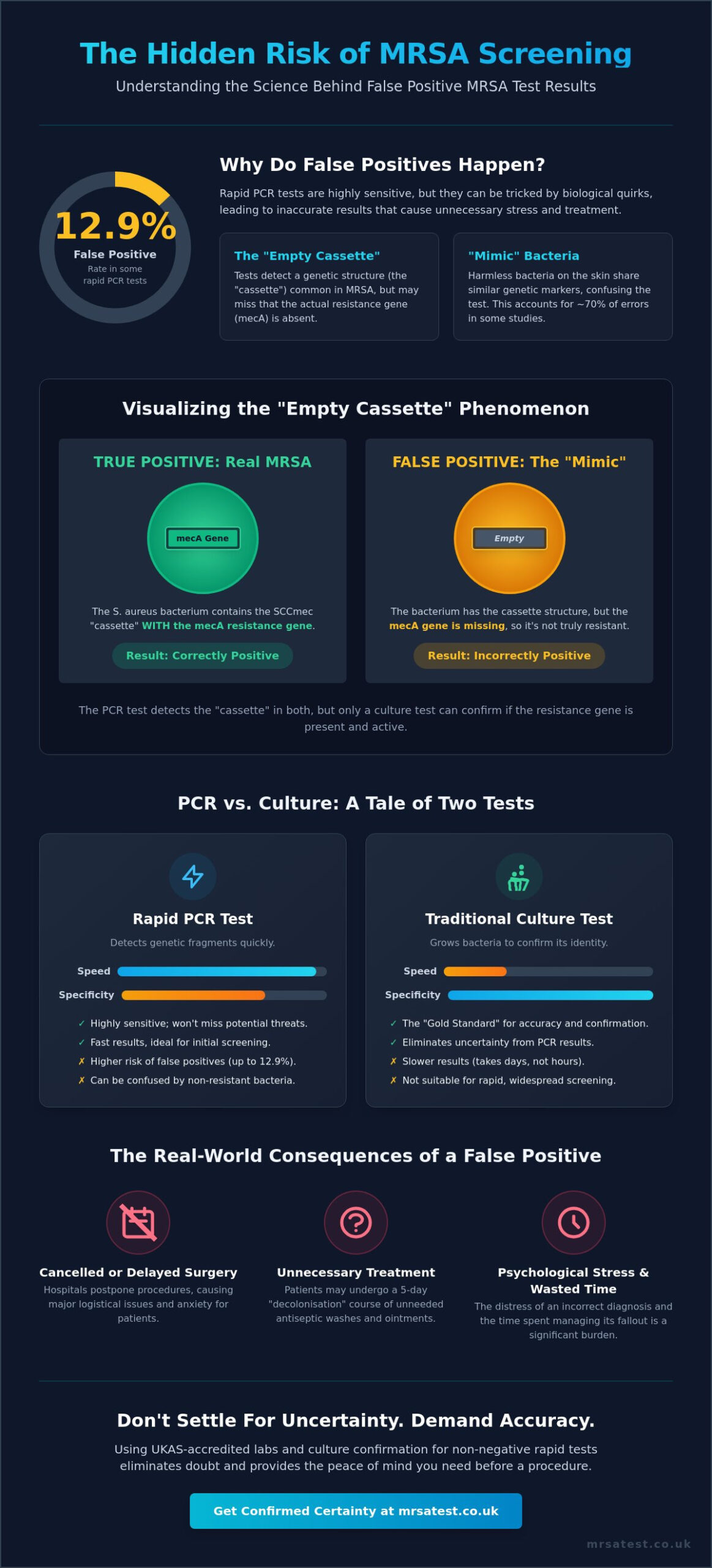 False Positive MRSA Test Risk: Causes, Science, and What to Do Next
