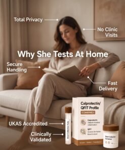 Combined Calprotectin & qFIT Test | Bowel Health Stool Test UK