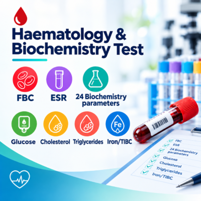 Haematology & Biochemistry Blood Test